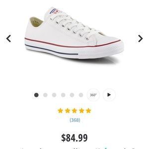 Chuck Taylor size 11 men’s size 13 women